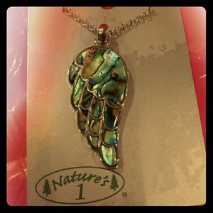 Necklace angel wing