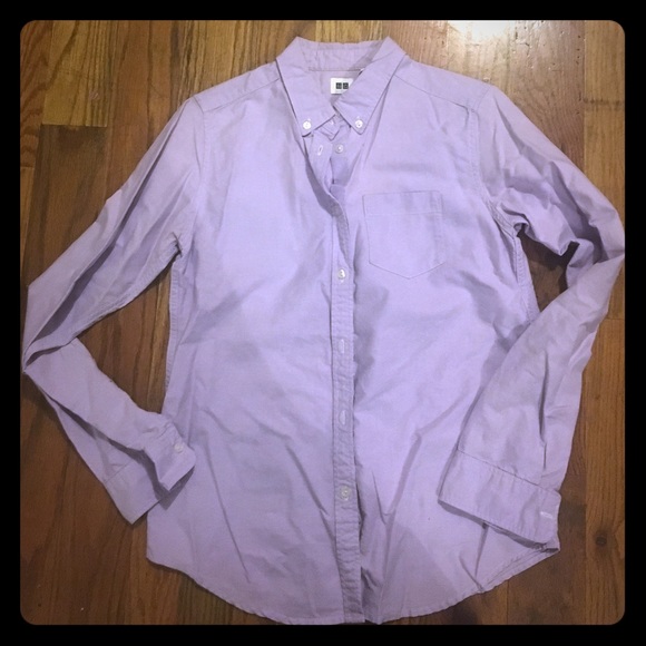 uniqlo oxford button down