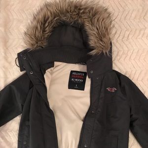 Hollister winter coat.