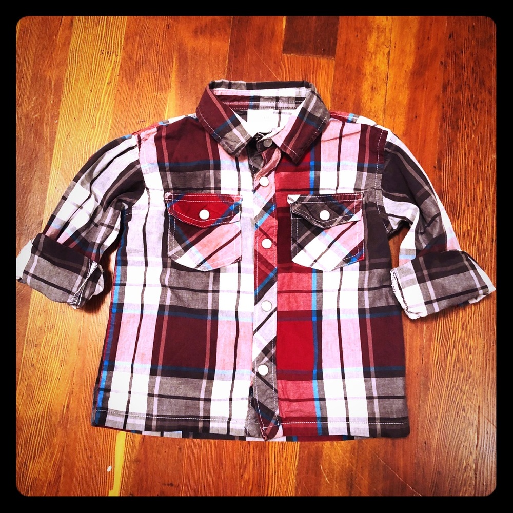 Lil’ Man 24 Month Button up (snaps) Shirt