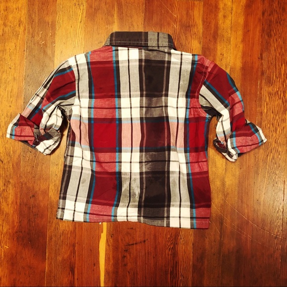 Lil’ Man 24 Month Button up (snaps) Shirt - Picture 2 of 3
