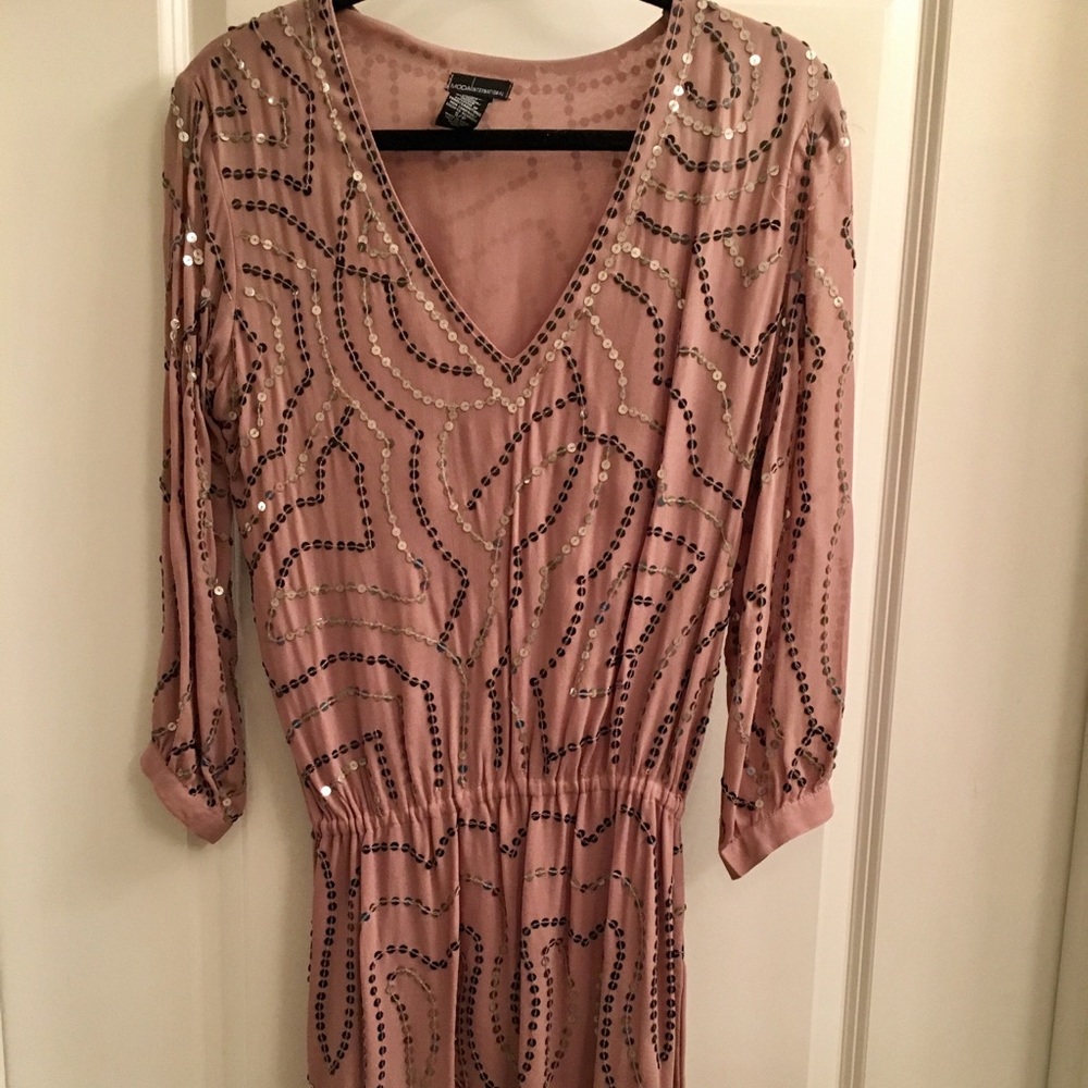 Taupe cocktail Dress