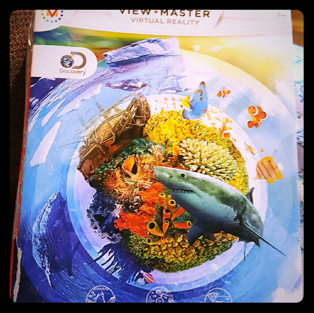 New in box virtual reality view master reels