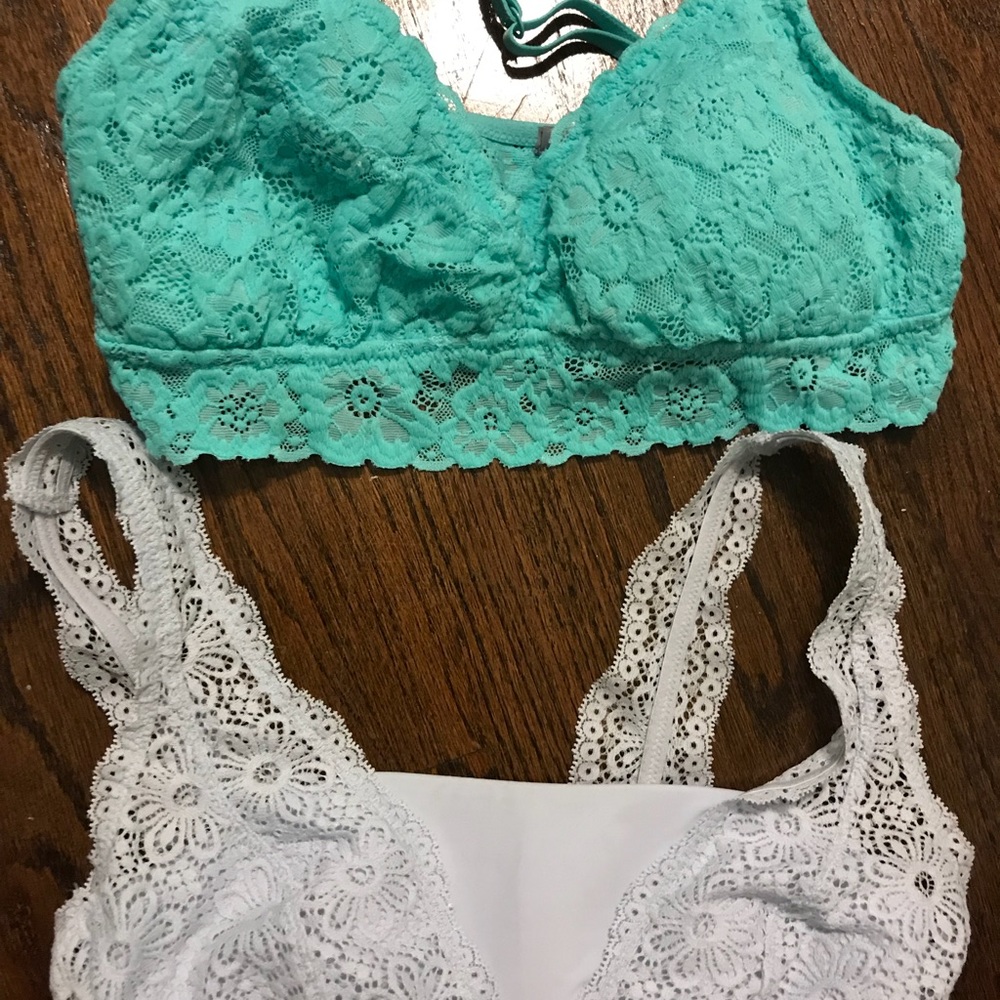 lace bralettes