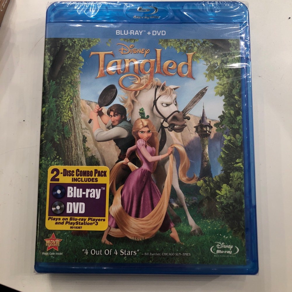 BRAND NEW BLU-RAY TANGLED