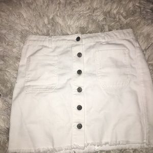 Urban Outfitters Button Down Denim Skirt