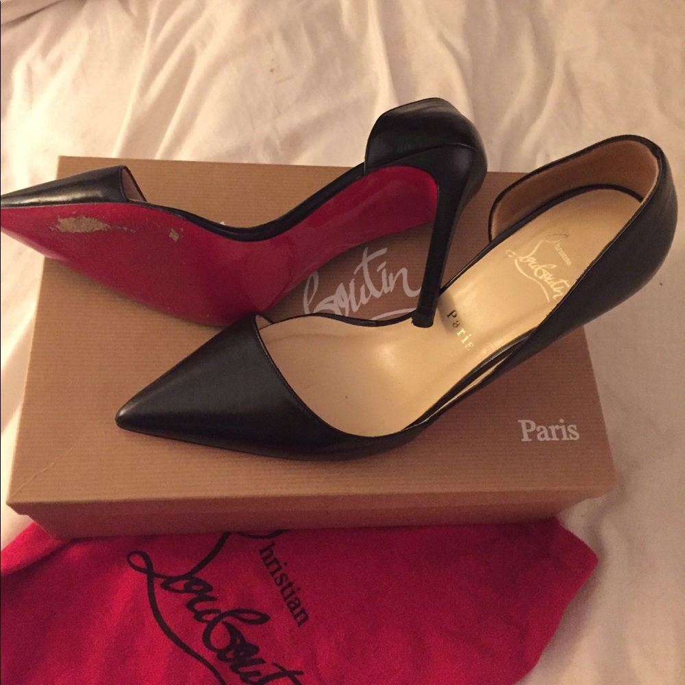 SALE! Authentic Christian Loubouton Helmut heels!