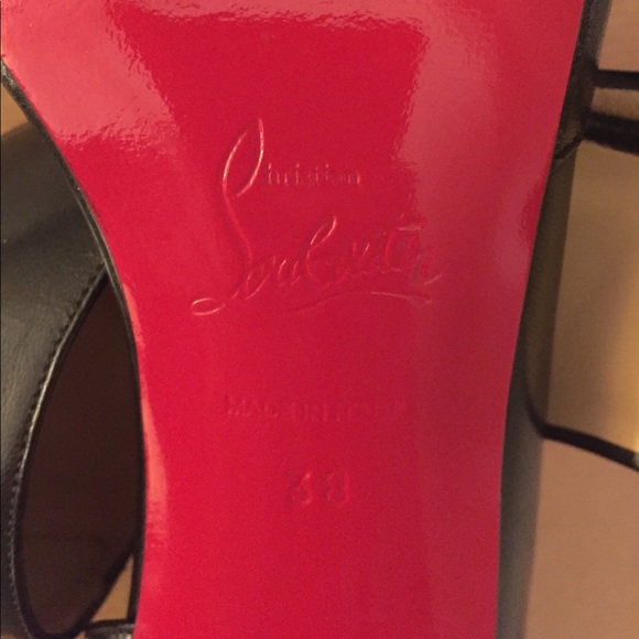 SALE! Authentic Christian Loubouton Helmut heels! - Picture 4 of 8