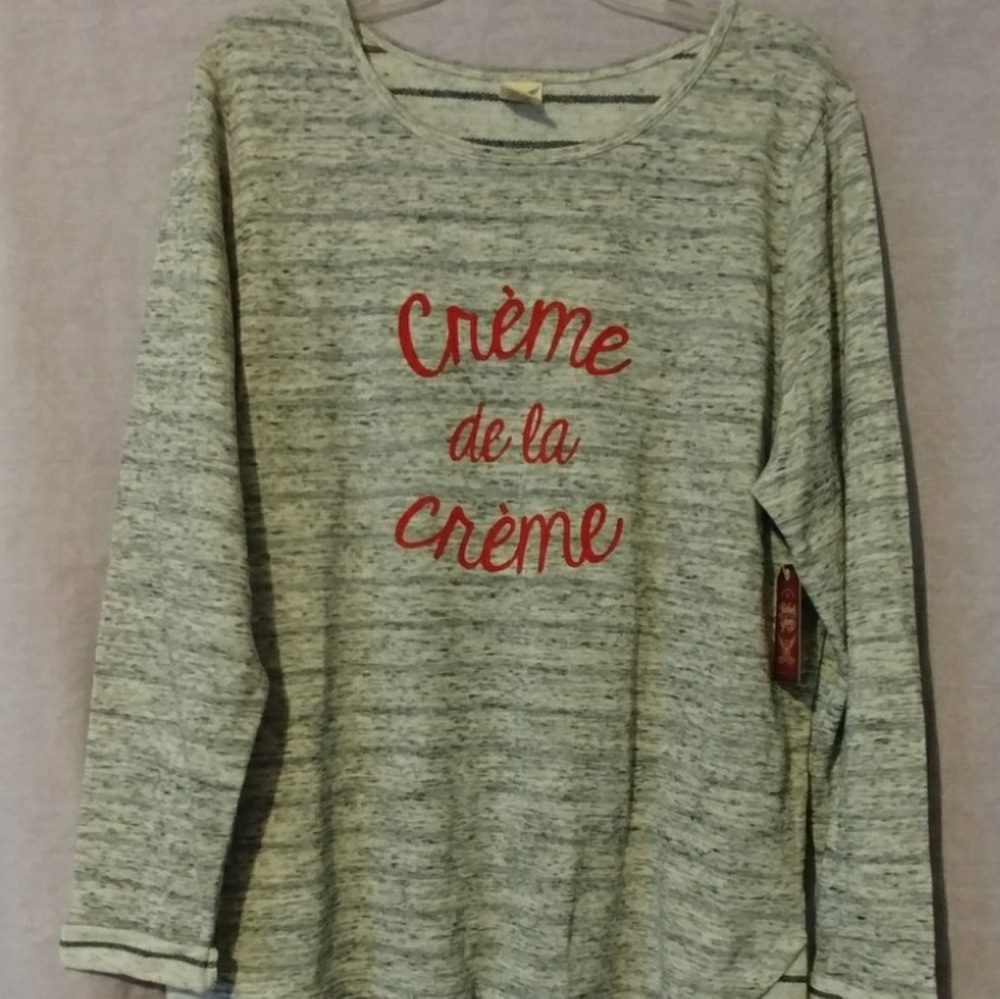 Creme de la creme sweatshirt