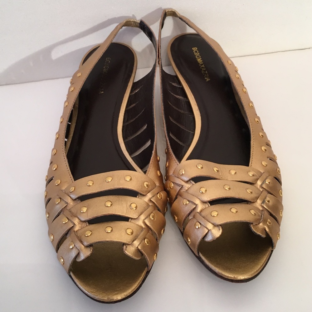 BCBGMaxAzaria Gold Shoes