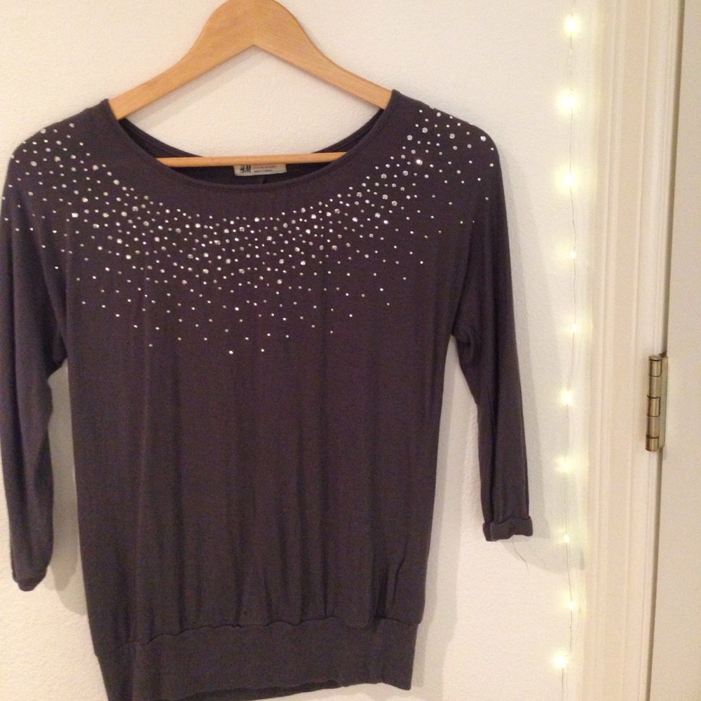 Flowy sparkled top