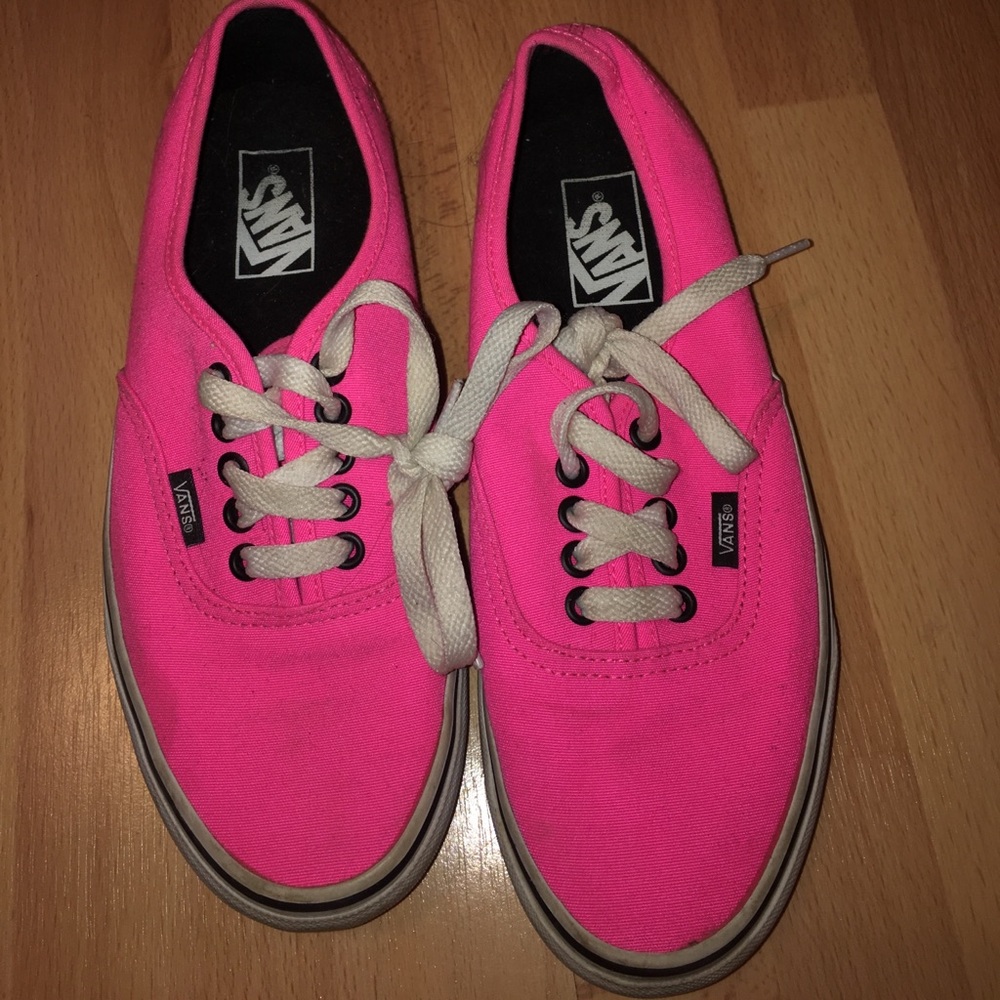 Hot pink vans