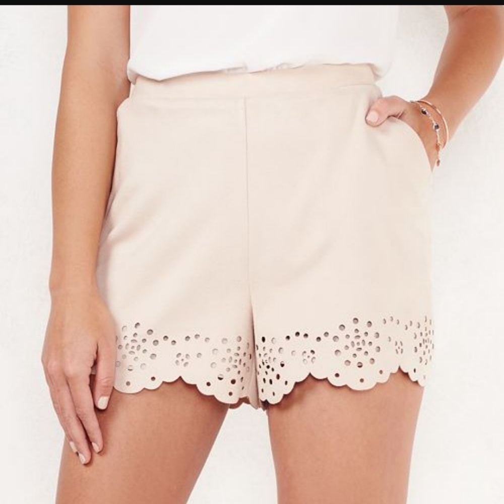 Lauren Conrad Faux Sued Shorts- S