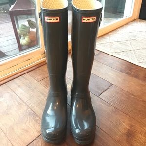 Hunter original tall high gloss rain-boot