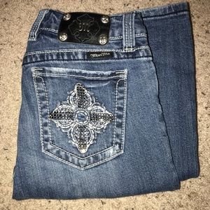 Miss Me | Slightly Distressed Medium Wash Jeans