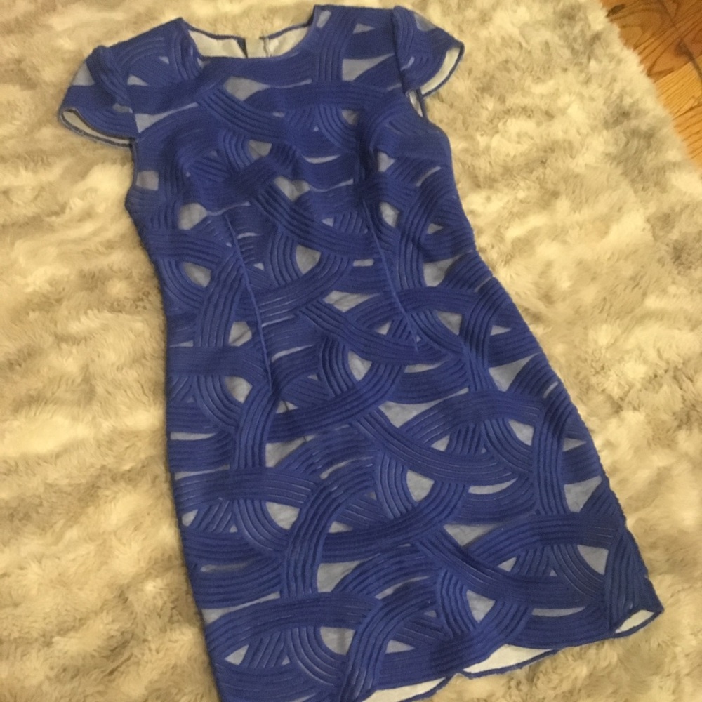 Robert Rodriguez royal blue mini