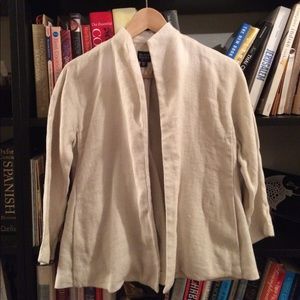 Eileen Fisher cotton/linen jacket