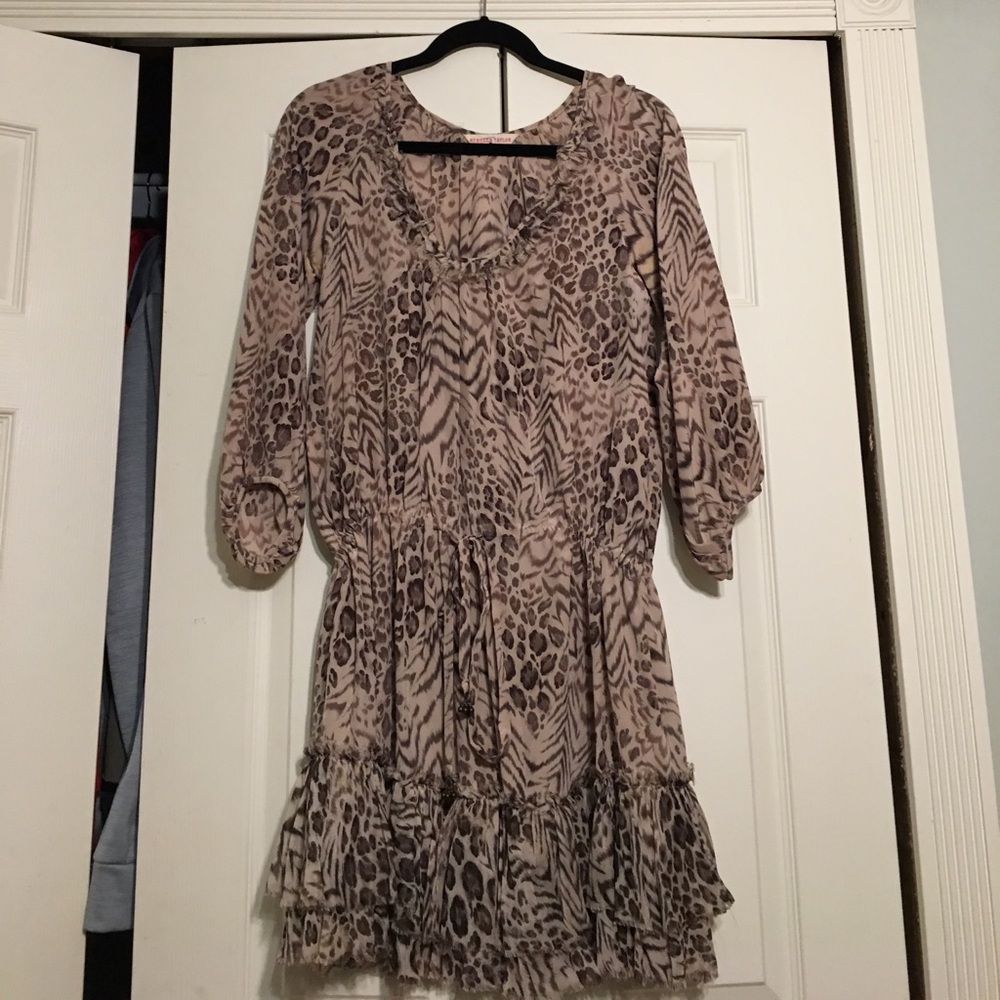 Rebecca Taylor animal printed dress
