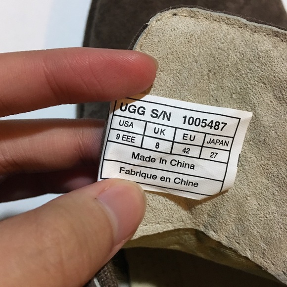 NWOT UGG Australia Men’s Espresso Leighton Suede main image 4