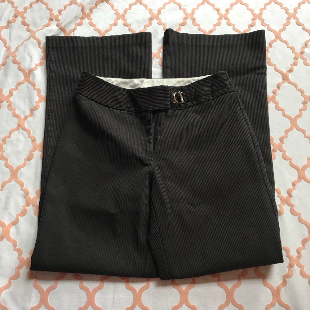 Black ribbed Worthington pants
