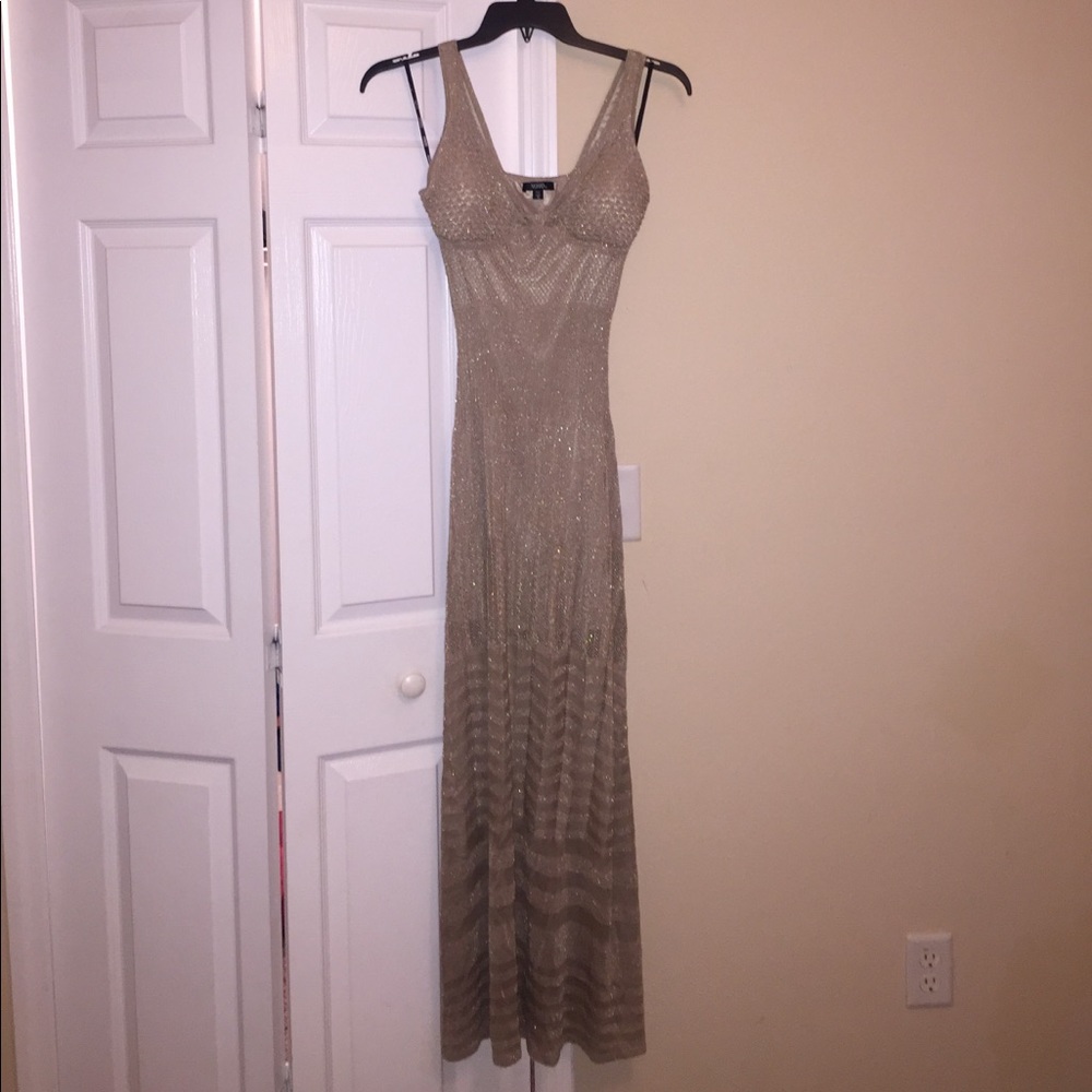 Gold XOXO dress size medium
