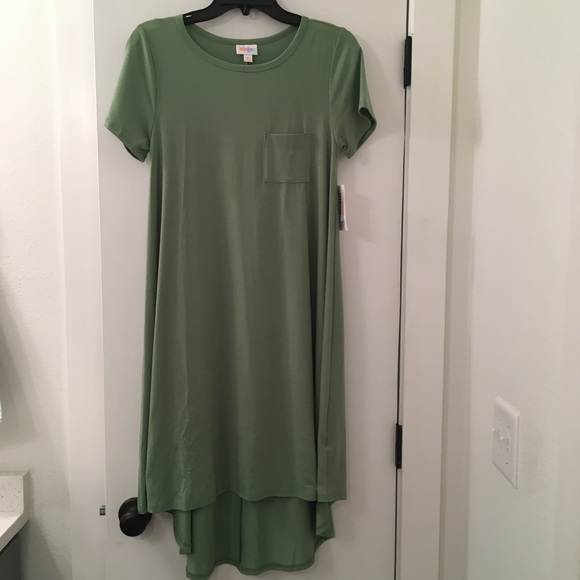 LuLaRoe Dresses & Skirts - NWT LuLaRoe Carly XS Solid Green