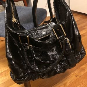 Botkier patent leather shoulder bag