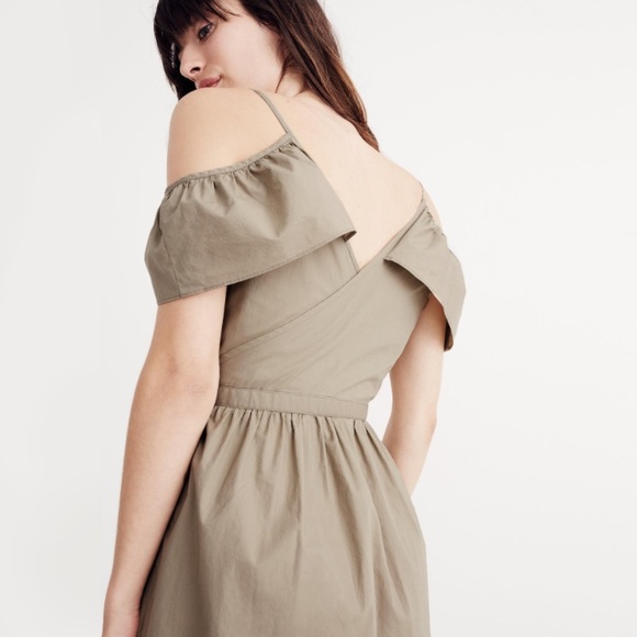 🎉 Sale Madewell Off the Shoulder Dress - Picture 3 of 5
