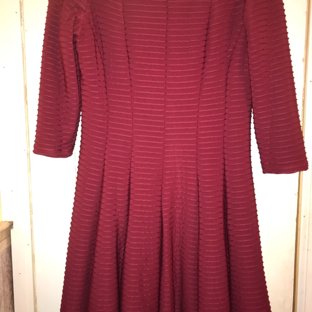 Burgundy Dress