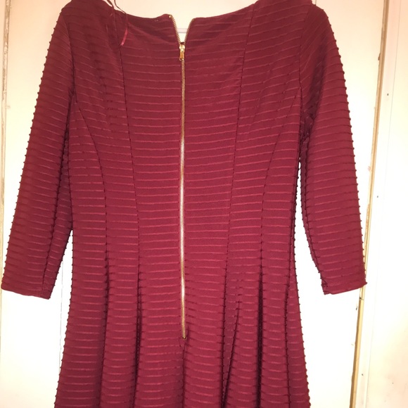 Burgundy Dress - Picture 2 of 4