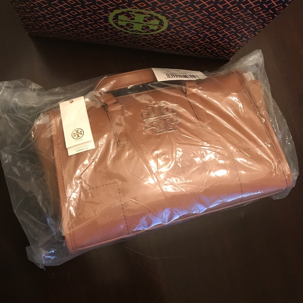 NWT 💕Tory Burch Britten Satchel💕Authentic 💯 - Picture 7 of 8