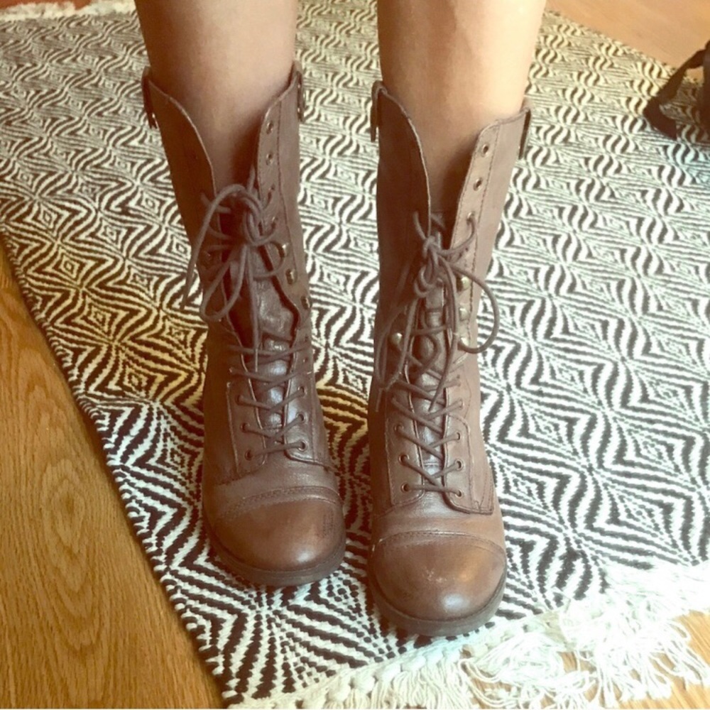 Steve Madden Combat Boots