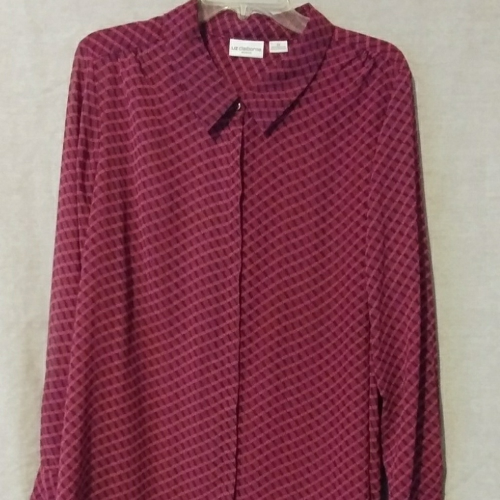 🎊Host Pick! 🎊Sheer print button down shirt