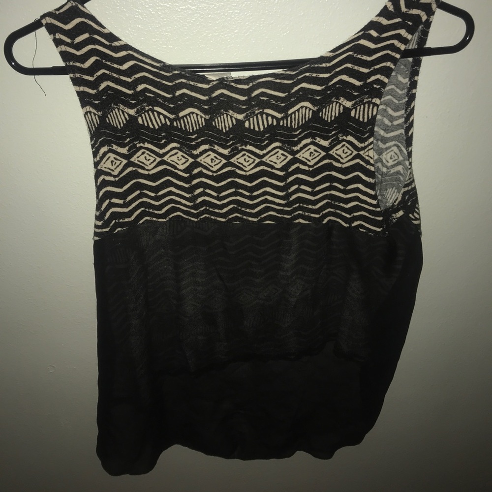 Black Aztec Tank - Picture 2 of 3