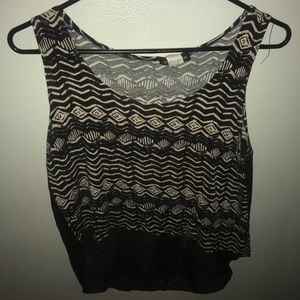 Black Aztec Tank