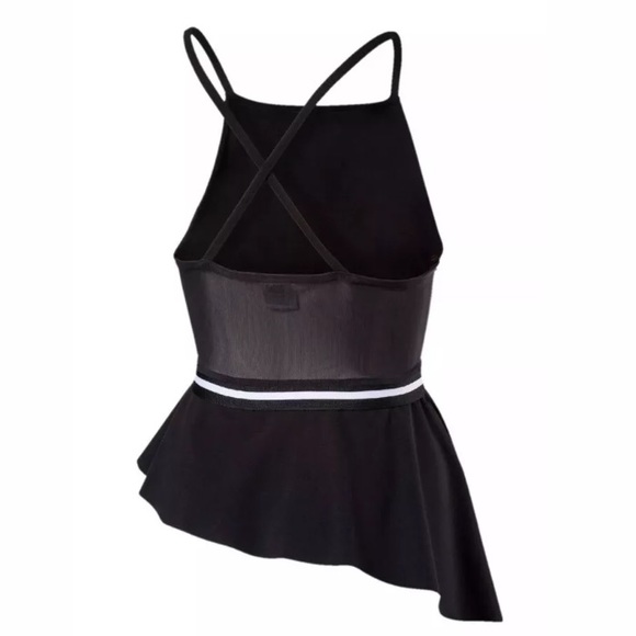 PUMA Xtreme Tight Frilled Black Athletic Top - Picture 4 of 4