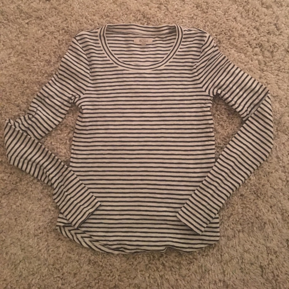 Madewell striped top XS