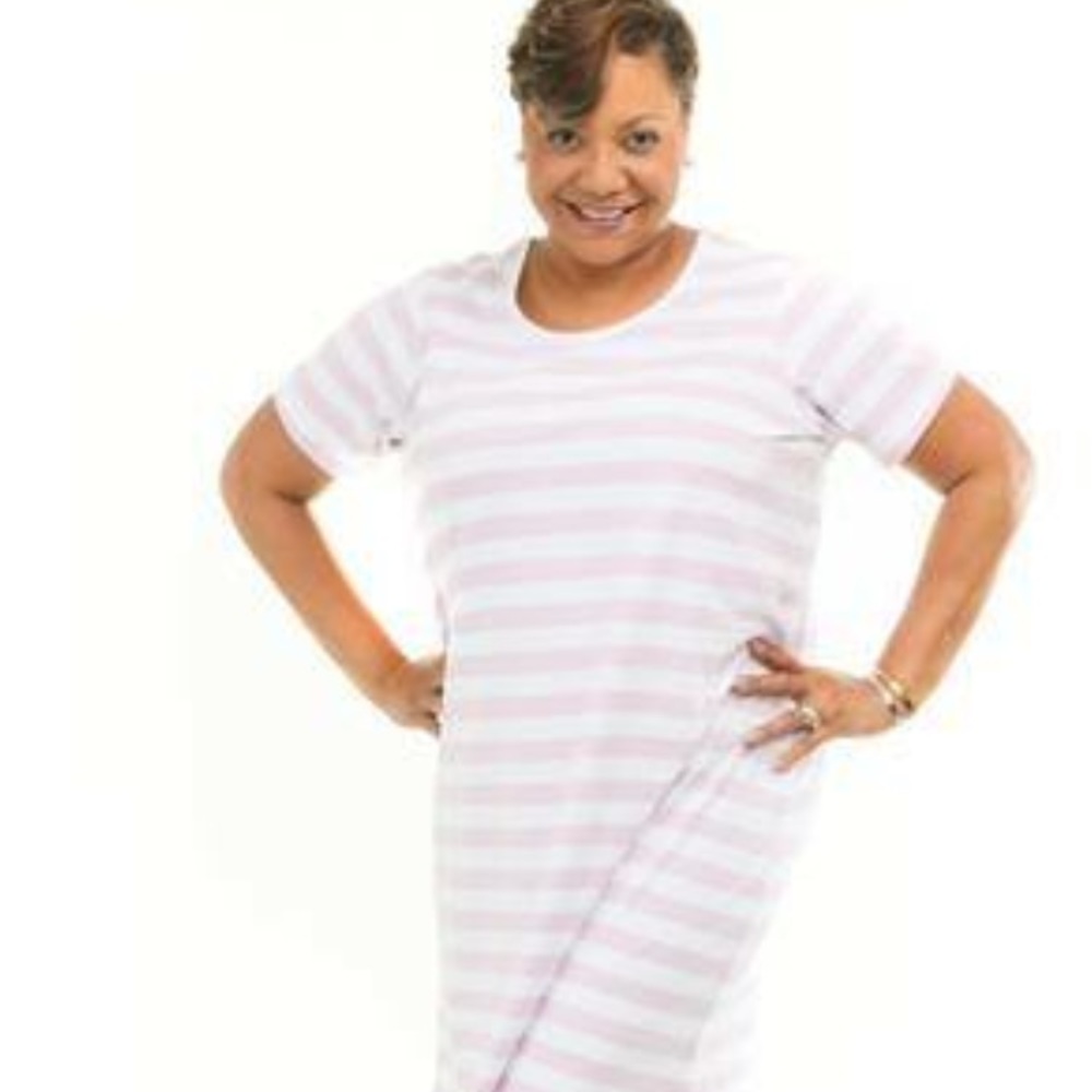 LWD LAVENDER/WHITE Shift Dress!!!
