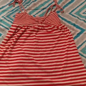 No boundaries tied strap tank top