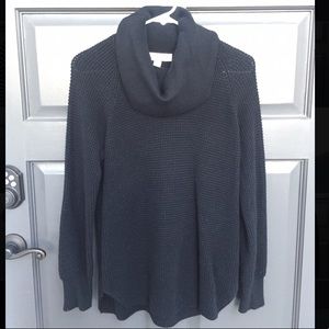 Michael Kor’s Waffle Knit Black Sweater, Size S