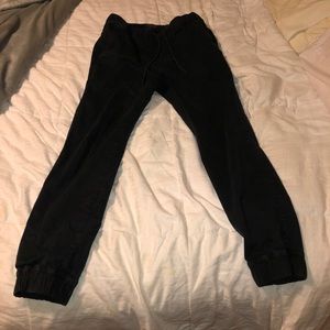 Black American Eagle khaki joggers