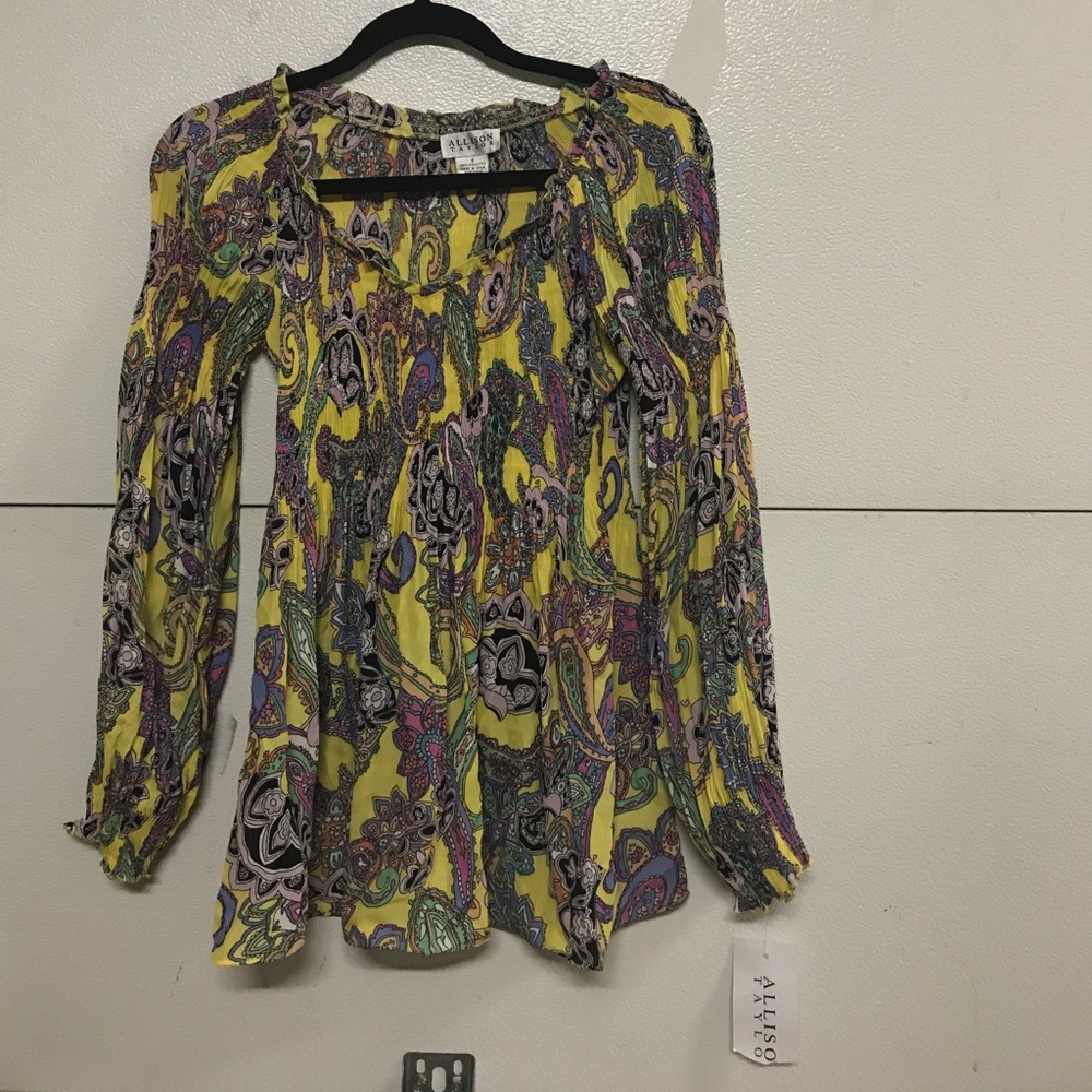 Allison Taylor printed top