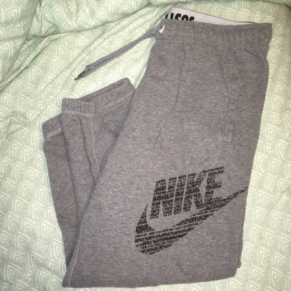 Gray nike sweats