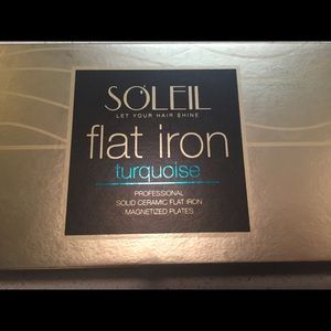 Soleil Turquoise Flat Iron - Brand new