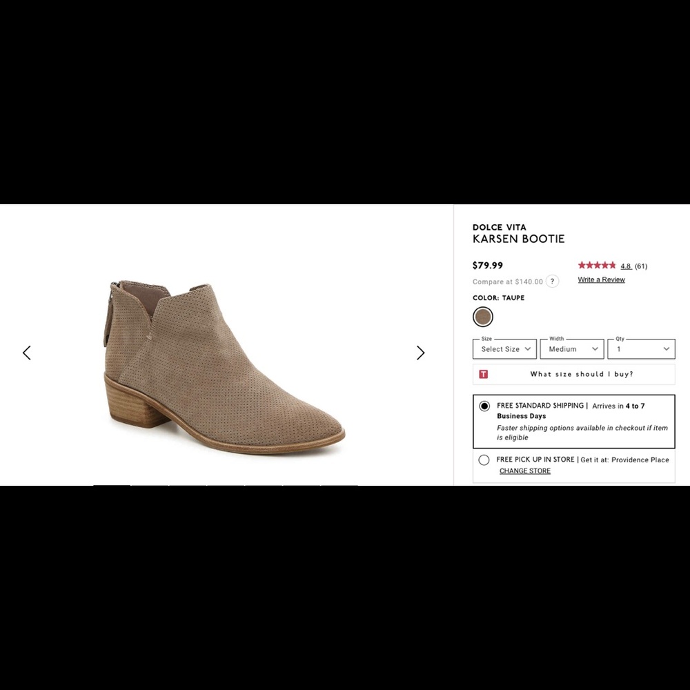 Dolce Vita Karsen Booties