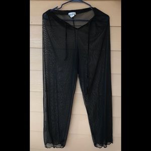 Sheer Beach Cover-up Pants