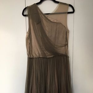 Silk Tulle Dress