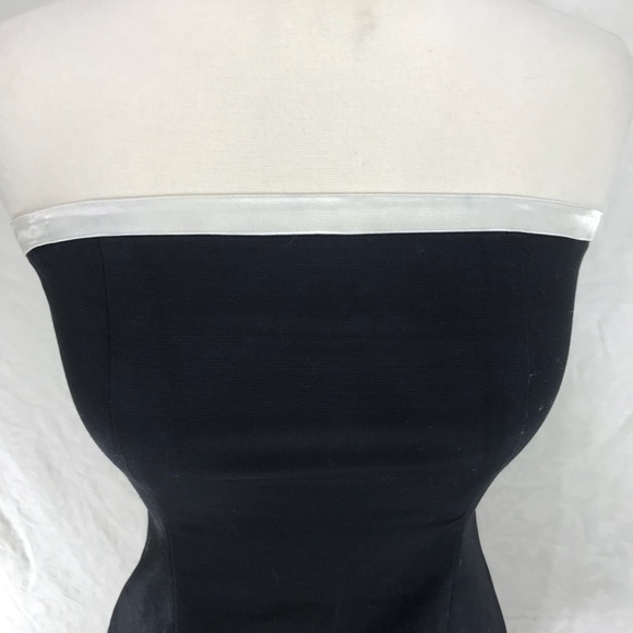 Black Strapless Maria Bianca Nero Dress - Picture 2 of 4