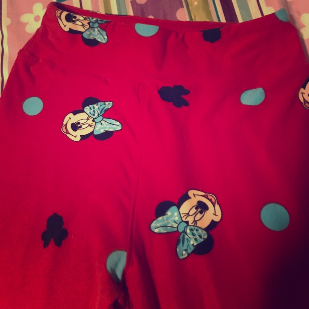 Disney Lularoe tween leggings, worn once