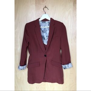 H&M Burnt Orange Blazer